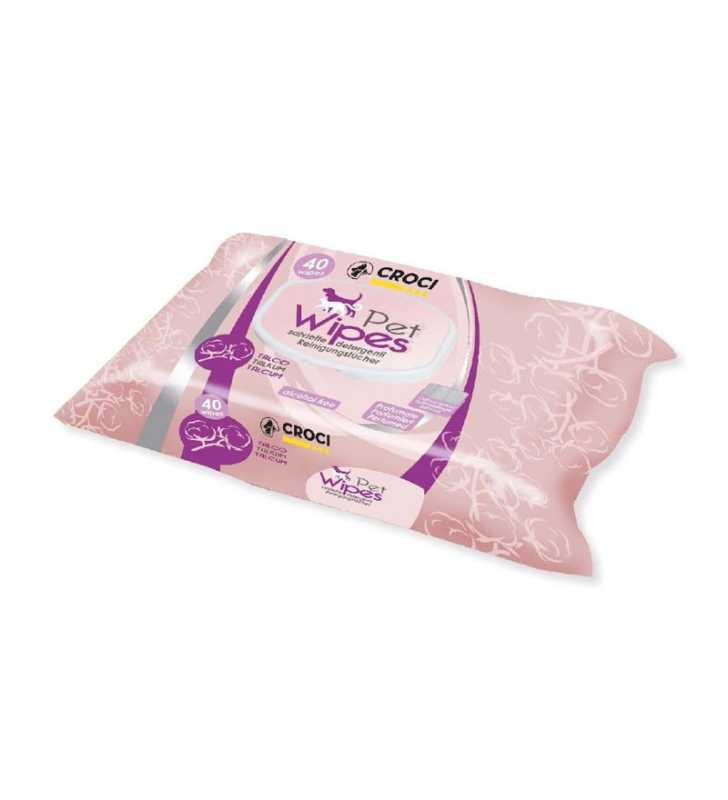 Lingettes 40 PCS TALC CROCI