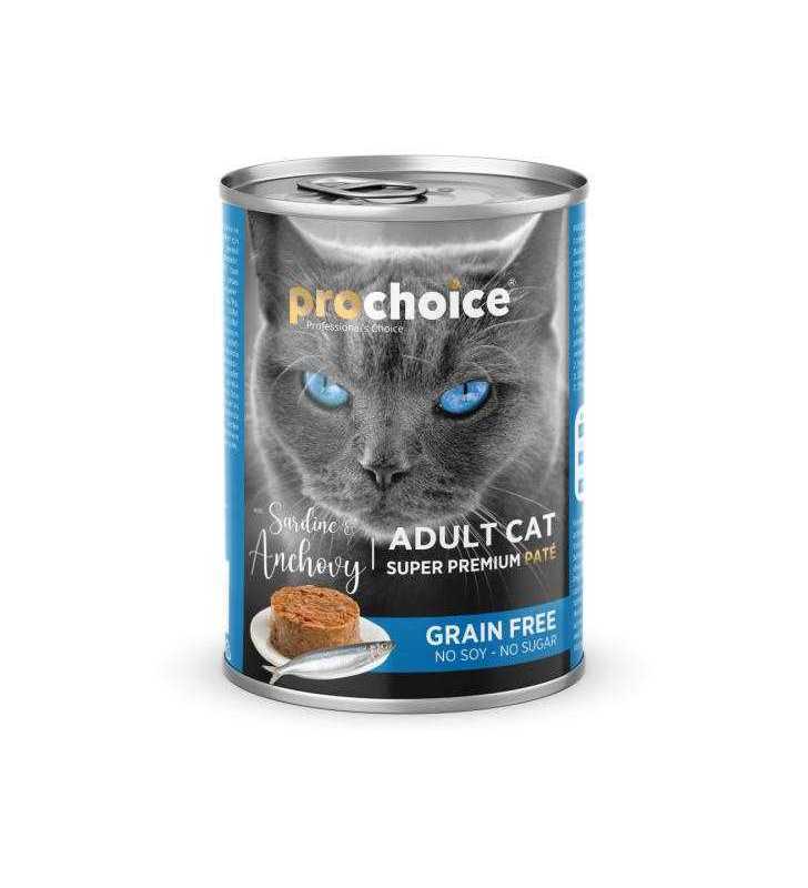 PROCHOICE GF PATE CHAT SARDINE 400 GR