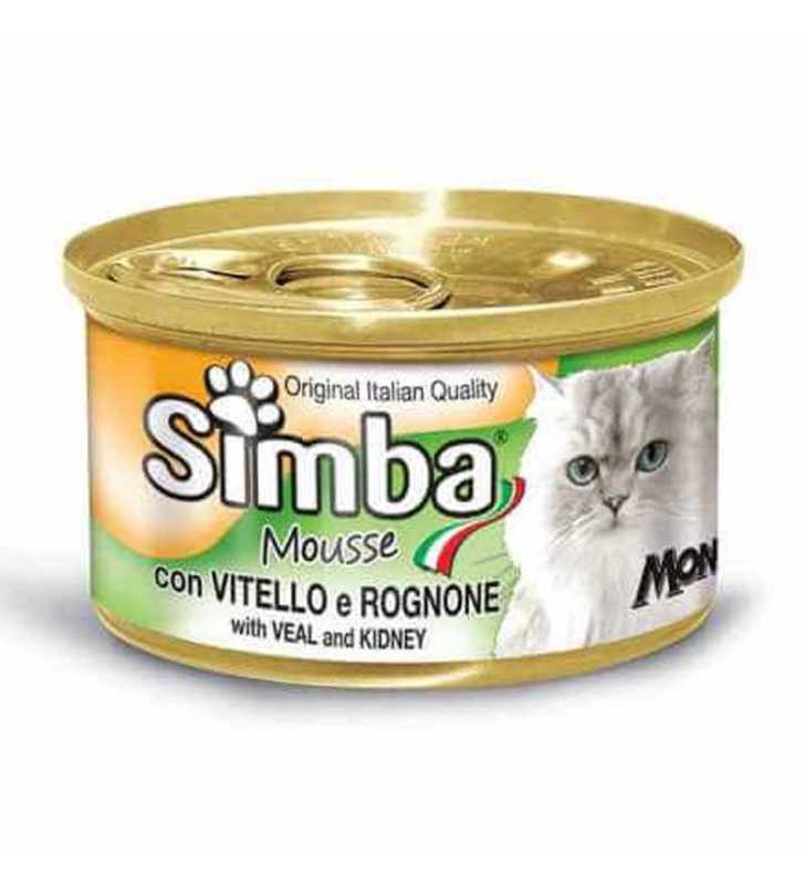 BOITE SIMBA cat WITH VEAL/KIDNEY 85 GR