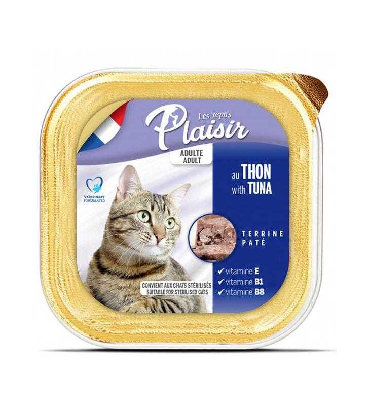 BARQUETTE PLAISIR PATE THON 100 GR