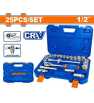 Jeu de 25 douilles 1/2" WST2D25 WADFOW
