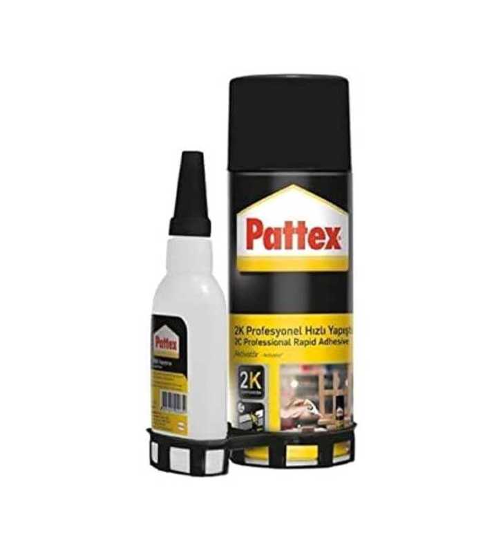 Colle Pattex Mdf rapide Super glue avec activateur spray 400 ml