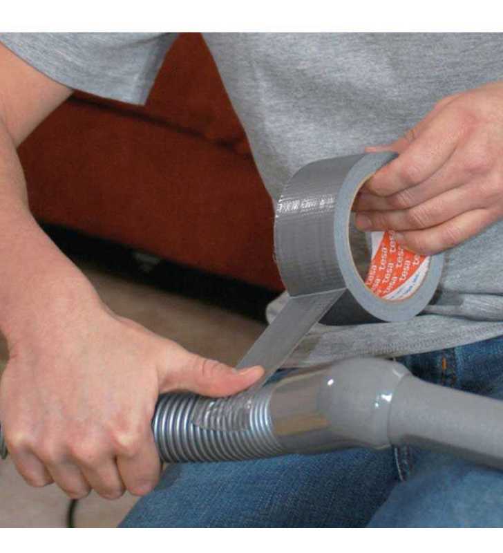 Rouleau de toile adhésive renforcée 25 m - couleur gris