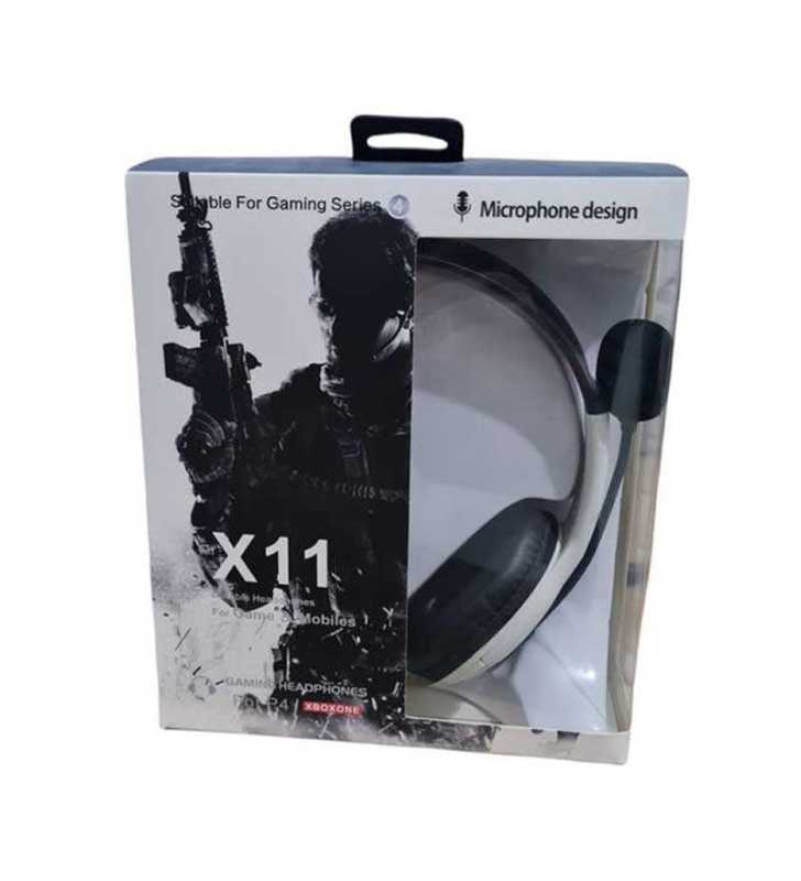 Pack Casque Gaming X11 + Micro Pack Casque Gaming X11 + Micro