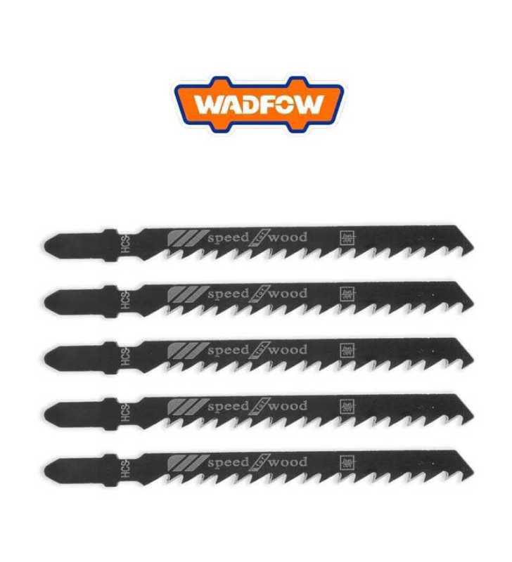 Jeu de 5 lames de scie sauteuse pour bois WJB144D-WADFOW