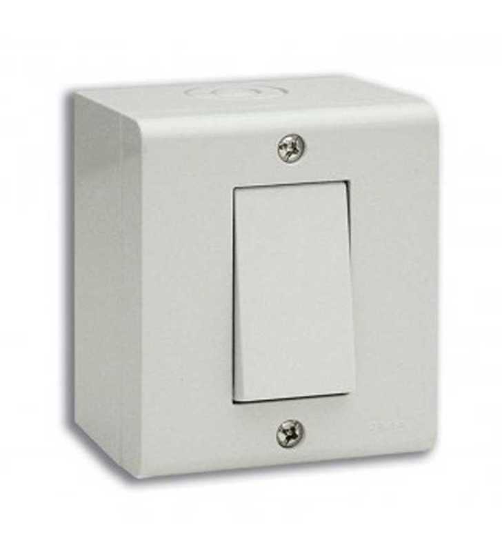 BOITE APPARENTE 1 MODULE S45 BLANC somef