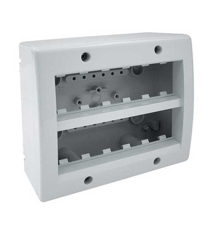 Boite apparente 12 module 45 somef