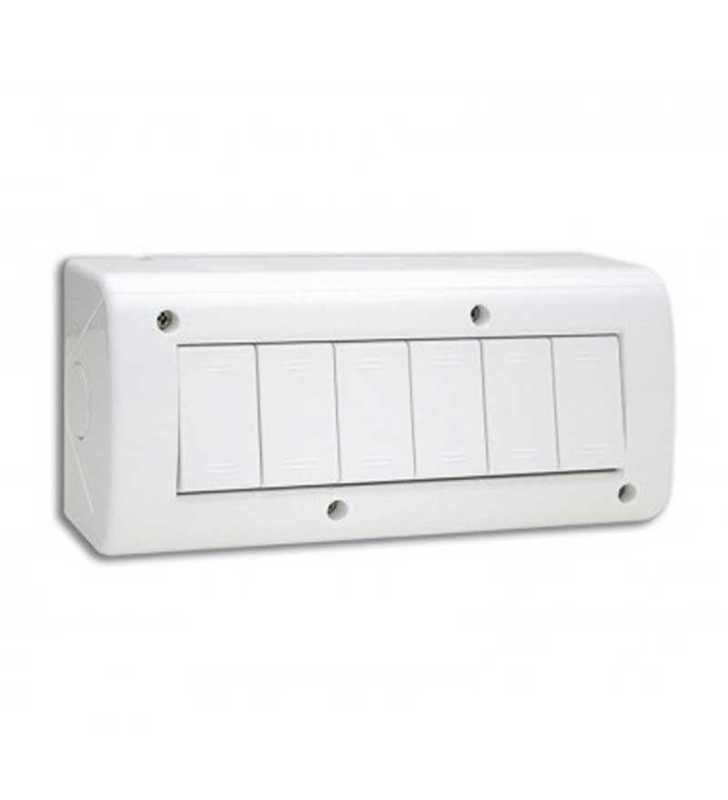 Boite apparente 6 module 45 SOMEF