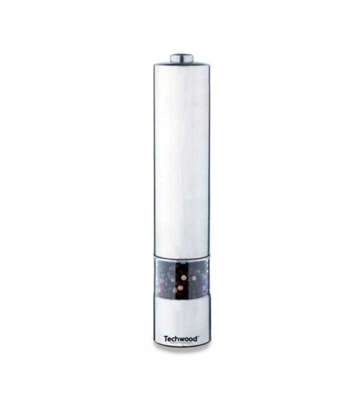 Moulins Sel et Poivre Électrique TPSI-263 - Inox TECHWOOD Moulins Sel et Poivre Électrique TPSI-263 - Inox TECHWOOD