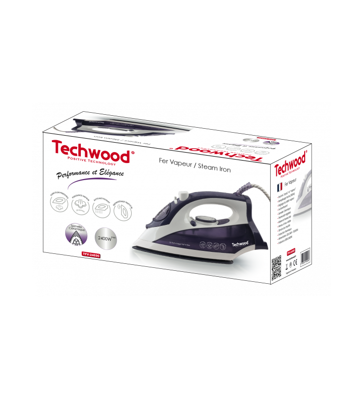 Fer Vapeur 2400W TECHWOOD