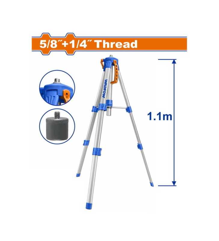 Trépieds  pour niveaux laser 1,10 m WLE9301 WADFOW