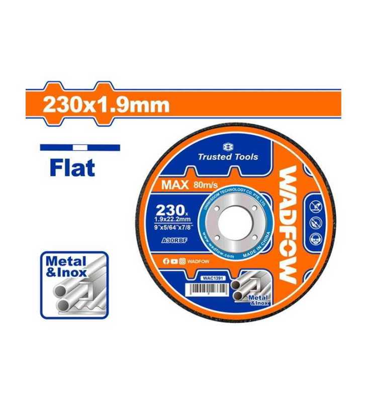 Disque abrasif pour métaux  230 Χ 1,9 mm WAC1391 WADFOW