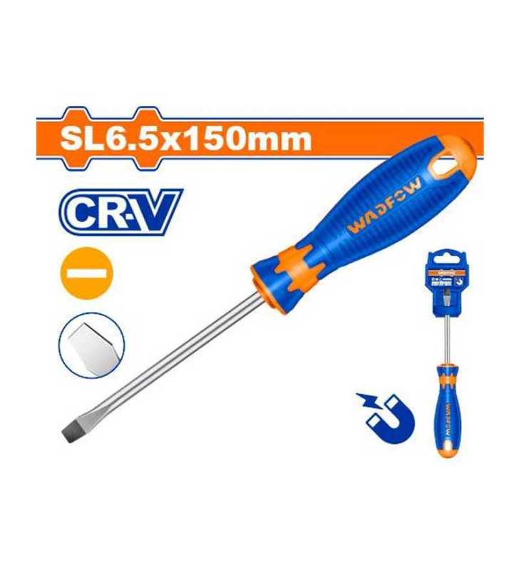 Tournevis plat WADFOW SL x 150 mm WSD1266 WADFOW