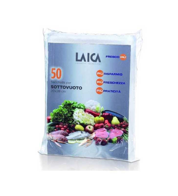 Rouleaux Pour Emballage Sous Vide VT35042  50 Pièces 20 x 28cm LAICA