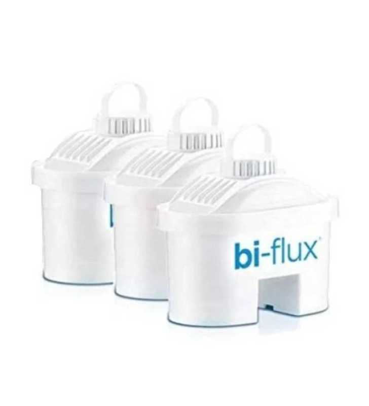 Pack 3 En 1 Filtres Biflux  F4S – Blanc LAICA