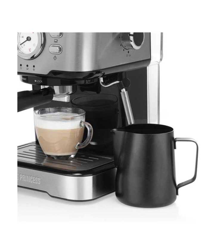 Cafetière Expresso   1100W - Inox PRINCESS