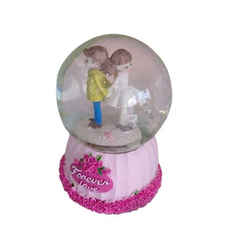 Boule de Neige Couple Cristal - forever love Boule de Neige Couple Cristal - forever love