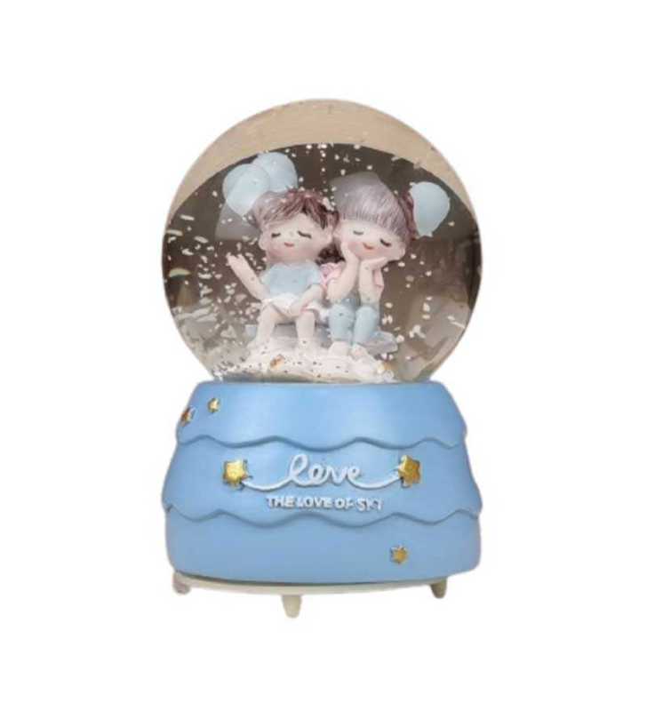 Boule de Neige Couple Cristal - love Boule de Neige Couple Cristal - love