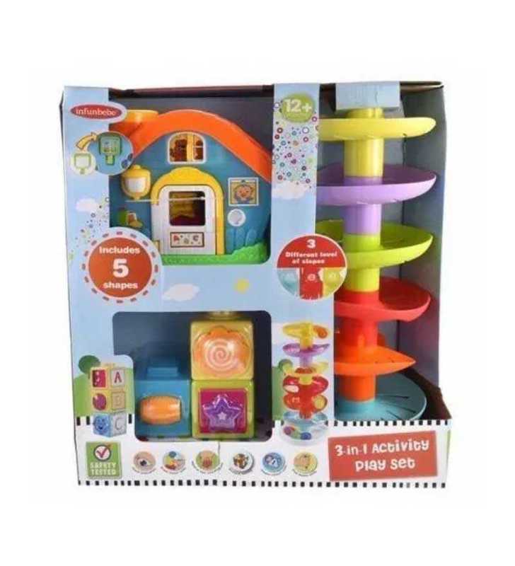 Ensemble d'activités 3 en 1 pour bébés et enfants