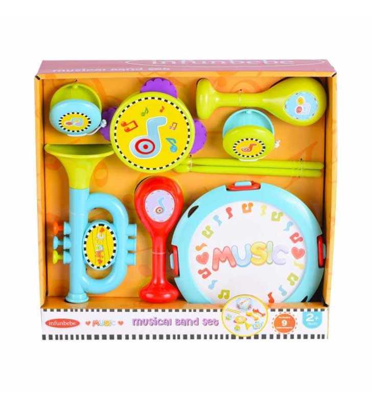 Ensemble D'Instruments De Musique Infunbebe 9 Pièces