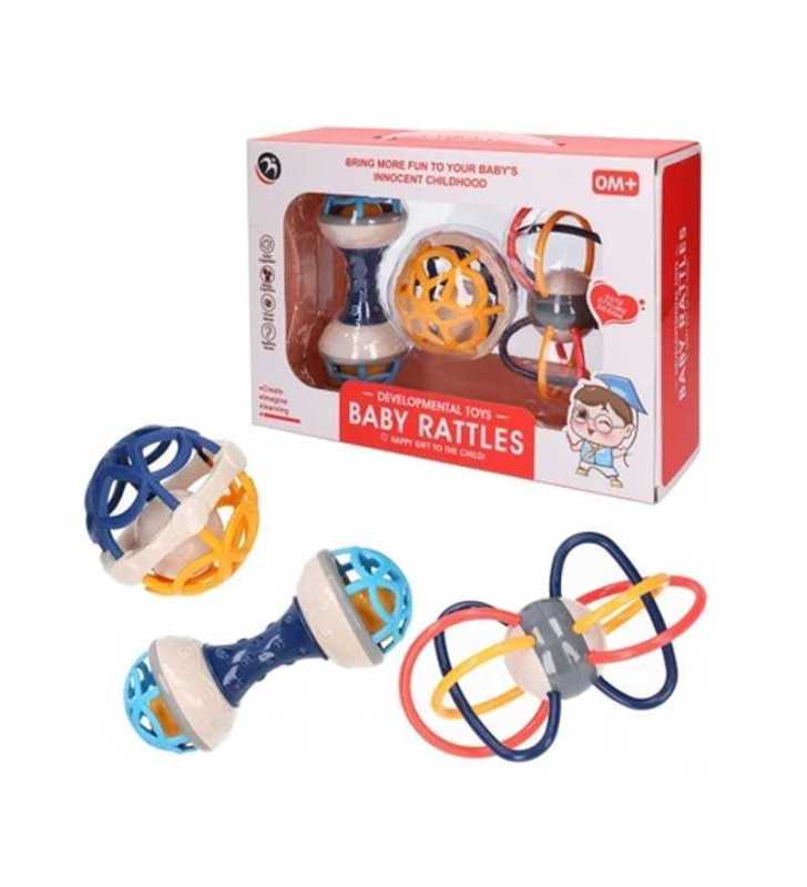 Hochet Sphère X3 Hochets pour bébé Hochet Sphère X3 Hochets pour bébé