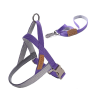 Ensemble Harnais Et Laisse Licou Pour Chien Violet Taille M Avec Sangle En Nylon KAFULI Ensemble Harnais Et Laisse Licou Pour Chien Violet Taille M Avec Sangle En Nylon KAFULI