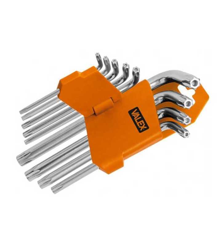 Jeu de 9 clés Torx VALEX Jeu de 9 clés Torx VALEX