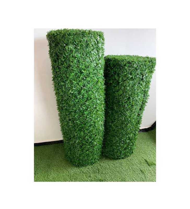 Grillage Galvanisé  avec Gazon Artificiel 1M/10M