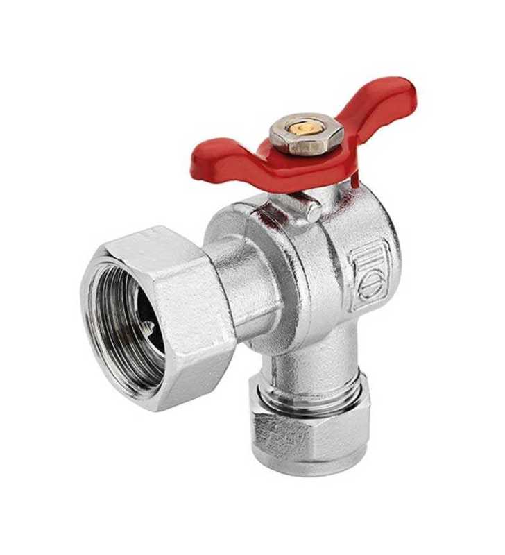 VANNE BS EQUERRE ECROU ECROU LIBRE 20/27 FEMELLE PEX26 SOPAL VANNE BS EQUERRE ECROU ECROU LIBRE 20/27 FEMELLE PEX26 SOPAL