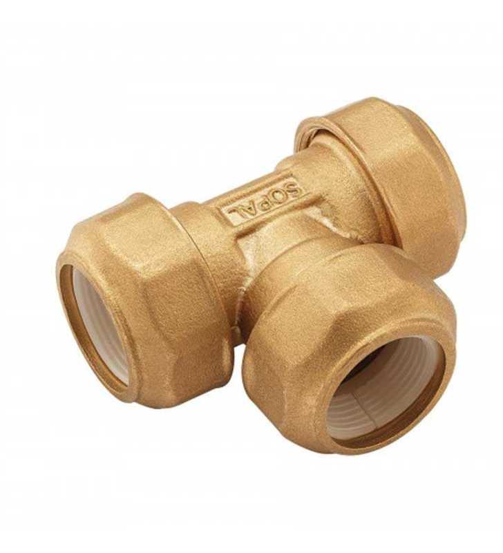 RACCORD EN TE TUYAU D25 SOPAL