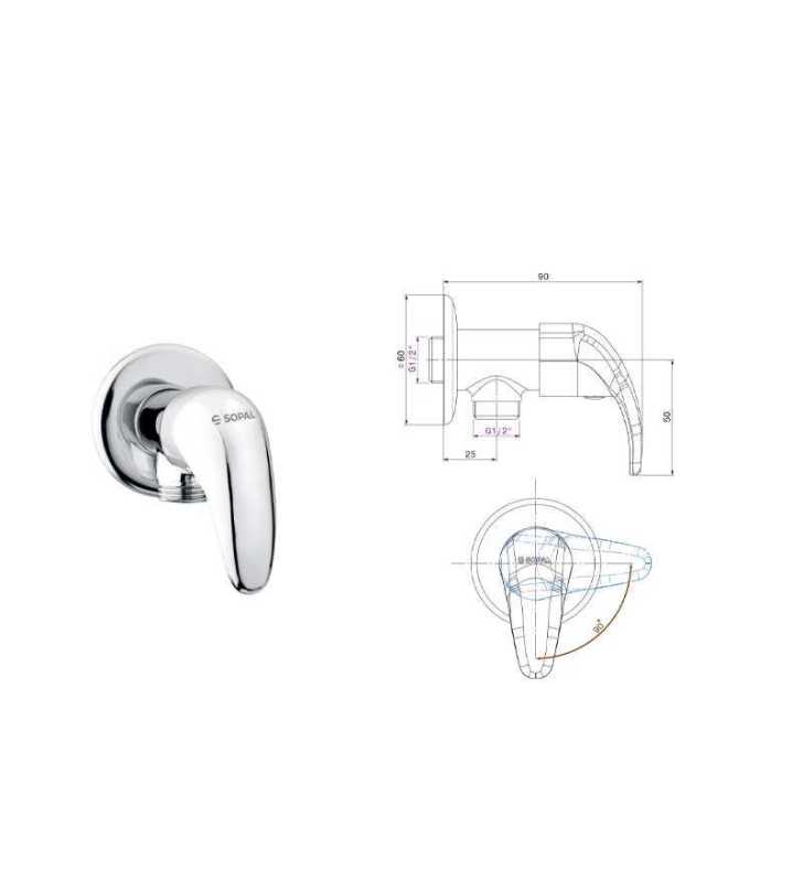 Robinet de Toilette Kerkennah SOPAL