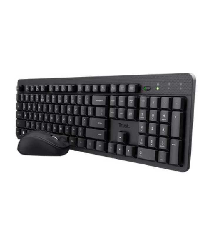 Ensemble Souris Et Clavier Sans Fil Ody Ii Azerty Français Usb -Noir Trust Ensemble Souris Et Clavier Sans Fil Ody Ii Azerty Français Usb -Noir Trust