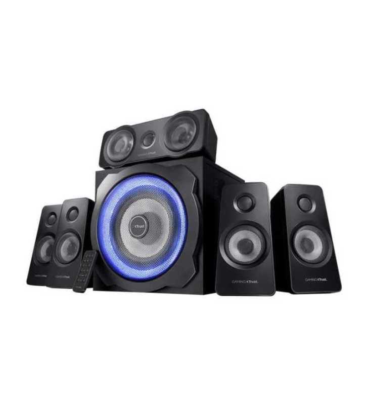 Haut-Parleurs Filaire  Gxt 658 Tytan Surround 5.1 - Noir Trust