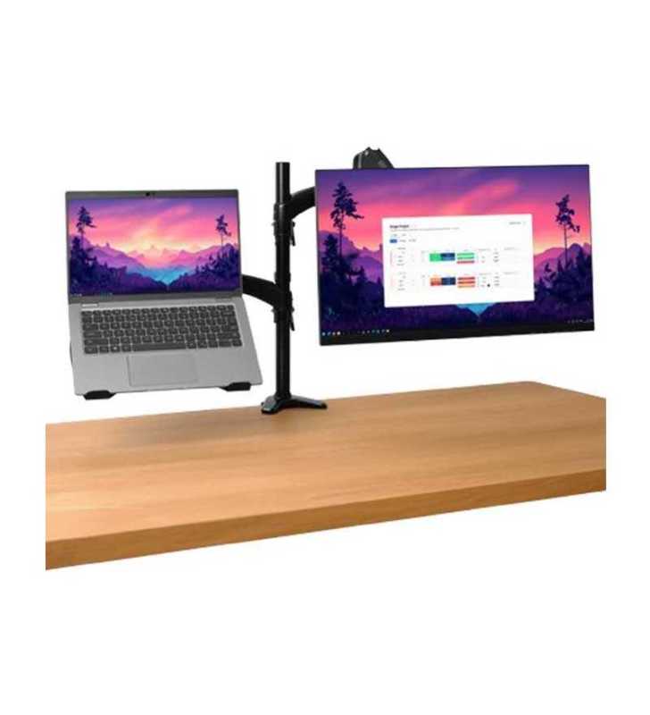 Support Ecran & Pc Portable Mara Noir Trust