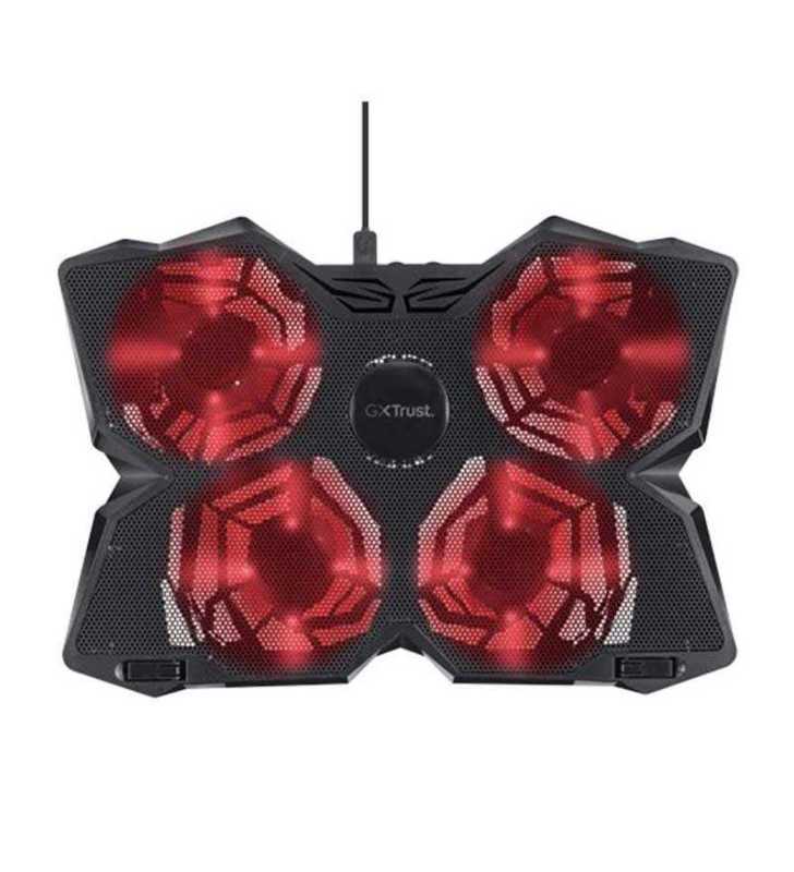 Refroidisseur Pc Portable Gxt 278 Yozu 17.3 Led Rouge Trust