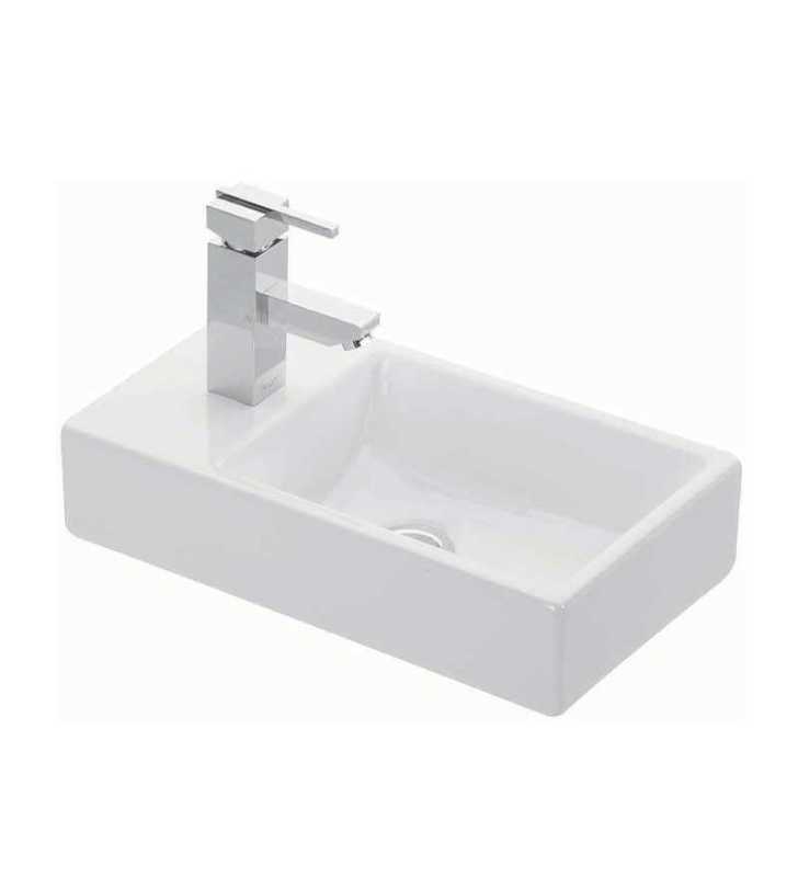 LAVABO 40X22 ROB-GAUCHE MINOS LAPINO