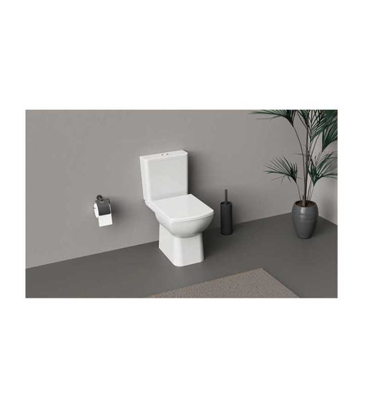 Cuvette à poser blanc + Abattant