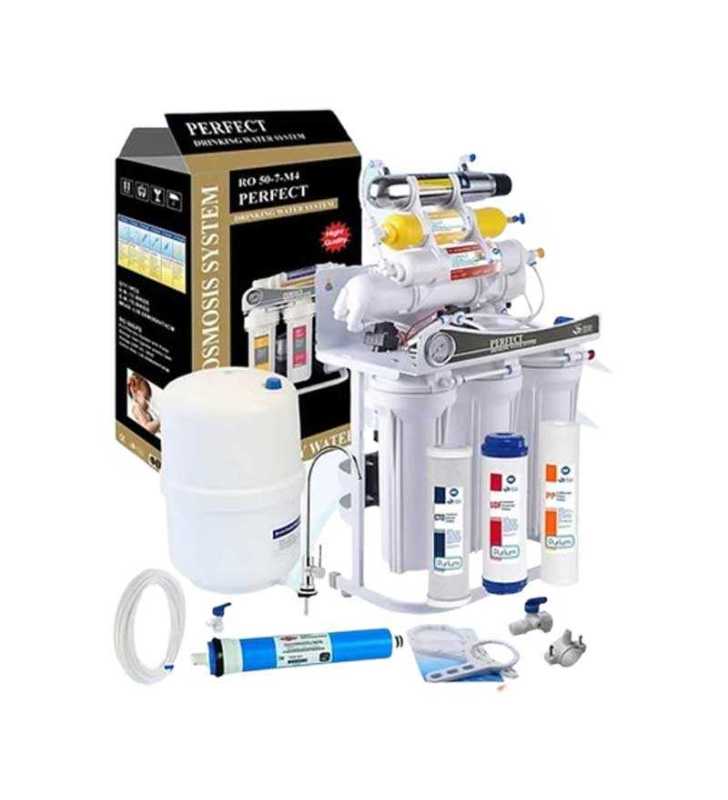 Perfect 6 stages avec Pompe et Manomètre-filtre minéral