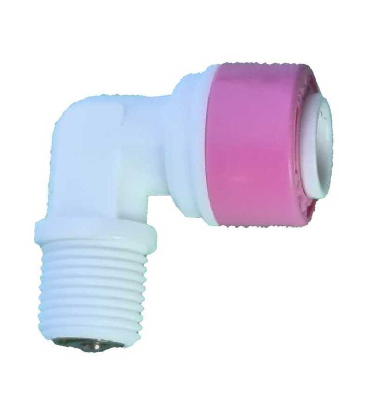 Raccord Coude 1/4"Fileté-Non retour