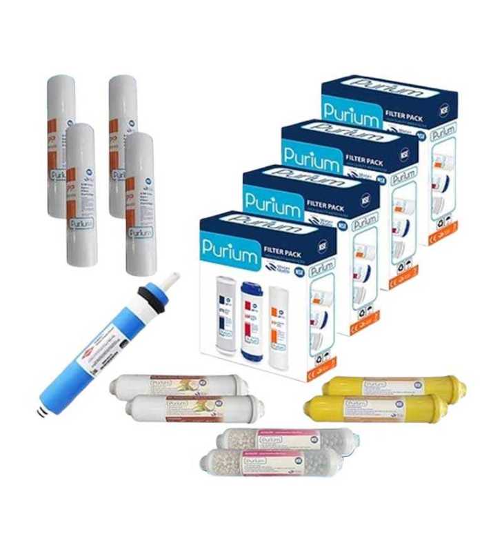 Entretien 2 ans avec Minéral et Alcalin ( Osmoseur Domestique) Dow Filmtec