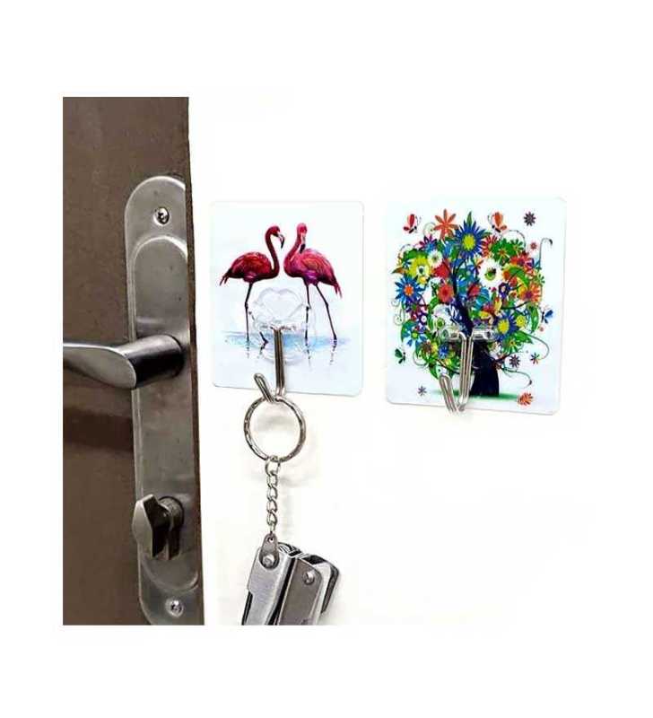 Lot de 10 crochets adhésifs en acrylique puissants pour accrocher au mur ou au plafond Lot de 10 crochets adhésifs en acrylique puissants pour accrocher au mur ou au plafond