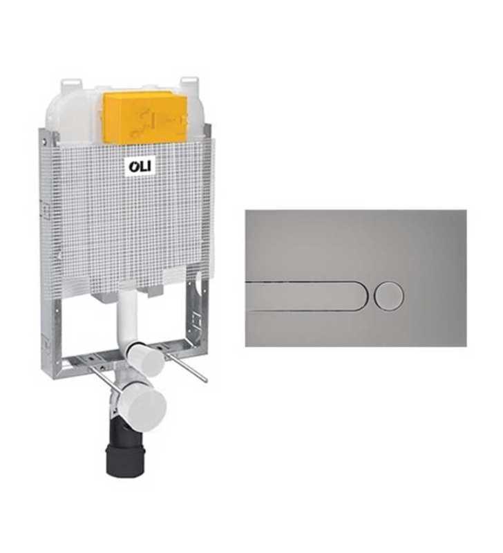 Chasse Encastre + Plaque Chromé OLI Chasse Encastre + Plaque Chromé OLI