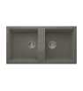 Évier en granit NIMROD Gris 97 cm x 52 cm Realstone Évier en granit NIMROD Gris 97 cm x 52 cm Realstone
