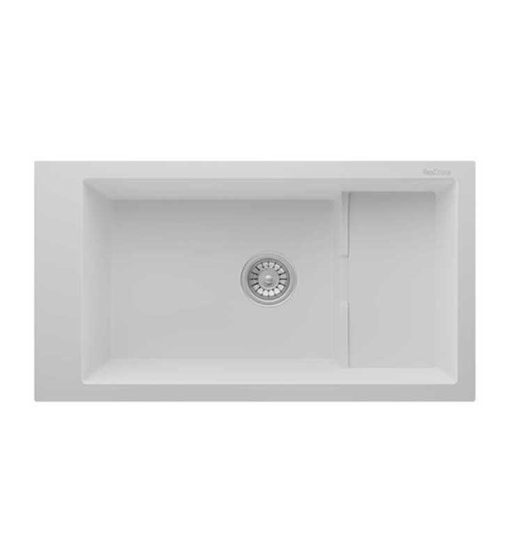 Evier en Granite PATARA Gris770 x 460 cm Realstone