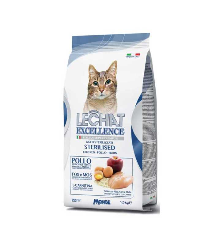 LECHAT EXCELLENCE STERILIZED CHIKEN 1.5 KG