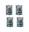 Pack de 4 boites PROCHOICE GF PATE CHAT POISSON 400 GR