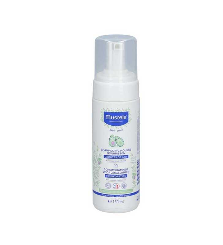Shampoing Mousse Nourrisson Croute De Lait MUSTELA