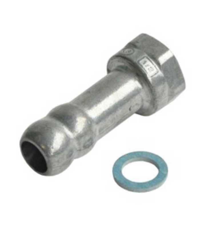 TETINE GAZ NATUREL 1/2" FEMELLE + JOINT POUR TABLE DE CUISSON FAGOR