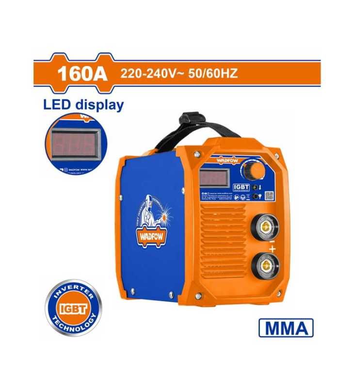 Poste de soudage à onduleur 230 V / 160 A WWD11601 WADFOW