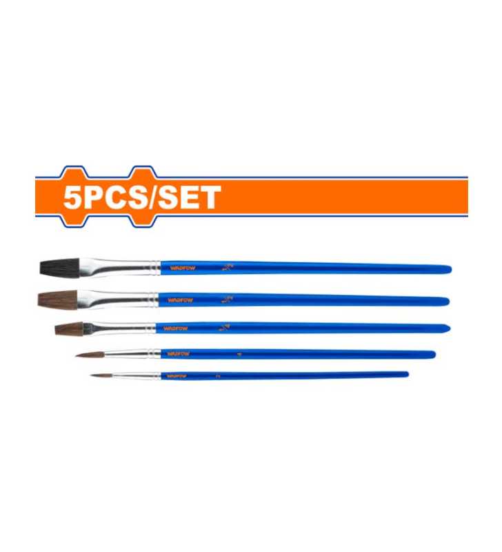 WADFOW Jeu 5 pinceaux a filet WXA1K05 WADFOW